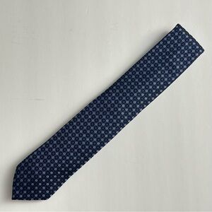 ETON Patterned Tie - Navy